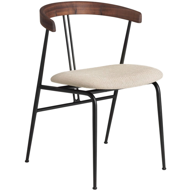 Photo of Violin Dining Chair, Seat Upholstered