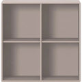 Thumbnail photo of Show Bookcase - Suspension Rail - Mushroom - Shelving System - Beige - Mdf