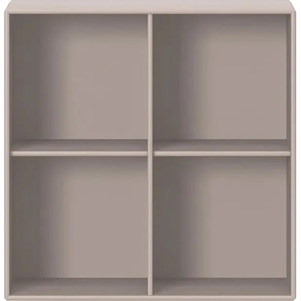 Photo of Show Bookcase - Suspension Rail - Mushroom - Shelving System - Beige - Mdf