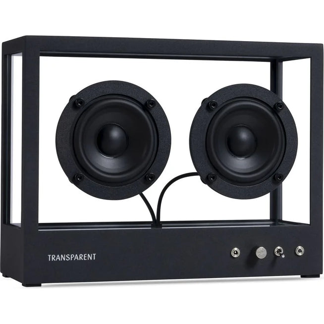 Photo of Small Transparent Speaker Black - Speakers and sound systems - Per Brickstad - Black