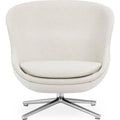 Thumbnail photo of Hyg Lounge Chair By Simon Legald / Low - Lænestol - Main Line Flax / Aluminium Drejestel - H: 84,5 X L: 83 X D: 80 X Sh: 40 Cm - 18,8 Kg