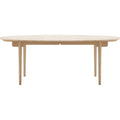 Thumbnail photo of Carl Hansen - Ch338, white oiled oak, with space for 4 extension leaves - Dining table - Hans J. Wegner