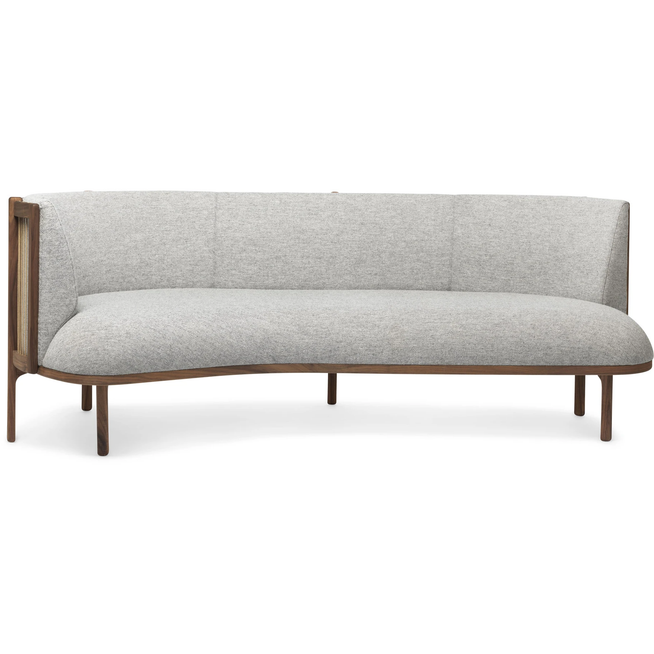 Photo of Carl Hansen - RF1903 Sideways Sofa Left Oiled Walnut/Hallingdal 65