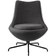 L40 Bellamie Lounge Chair M. Svirvel Sh: 39 Cm - Black /