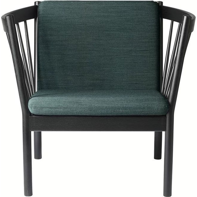 Photo of J146 Easy Armchair - Black lacquered oak