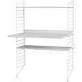 Thumbnail photo of String Floorboard 115 - White - 2-pack - Shelving - Metal