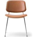 Søborg 3062 Metal Base Chair - Front Upholstered