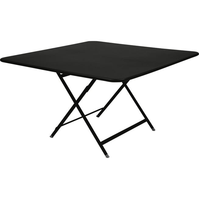 Photo of Caractère Table 128x128 Cm Liquorice 42 - Outdoor Dining Table - Black - Metal