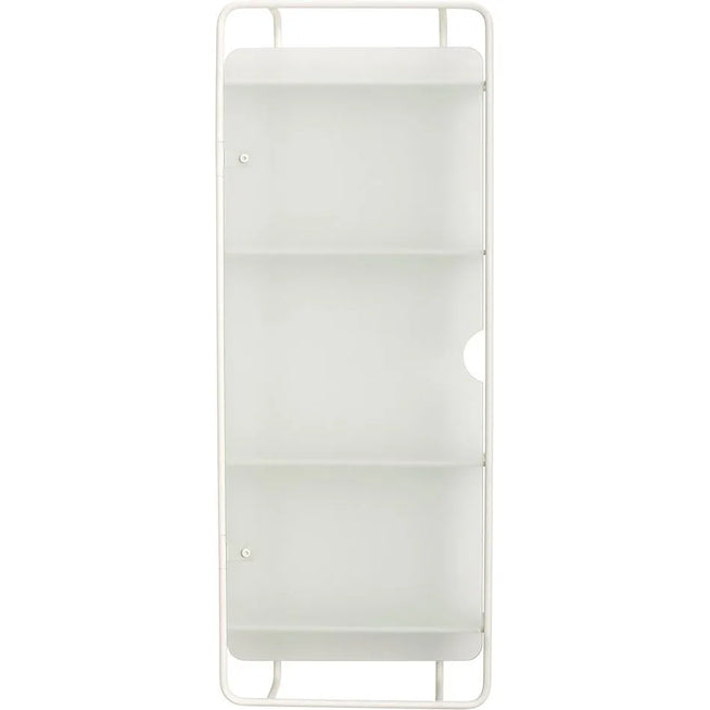Photo of Wall Unit Metal / Glass - White