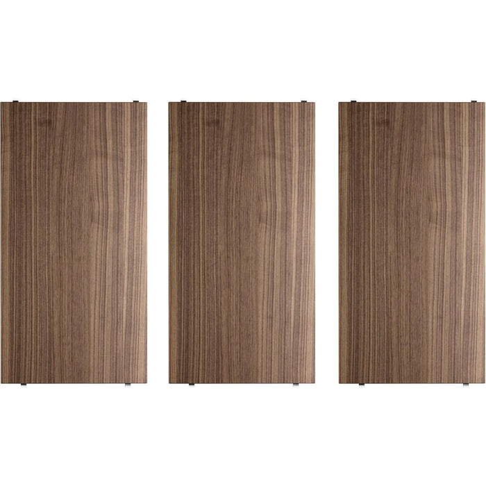 Photo of String Shelves 58x30, Walnut, 3-pack - Shelving - Nils Strinning - Wood