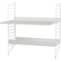 Thumbnail photo of String Floorboard 85, White, 2-pack - Shelving - Nils Strinning - White - Metal