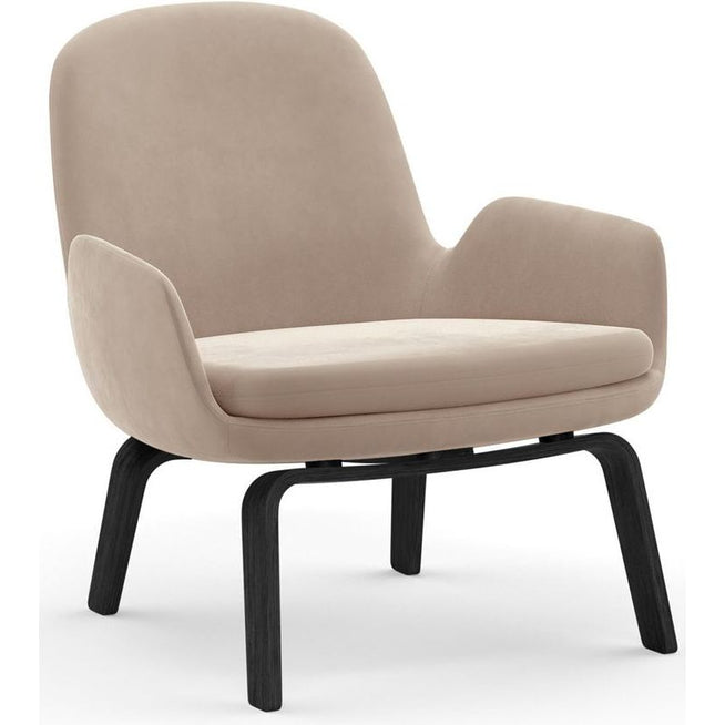 Photo of Era Lounge Chair Low Black Oak