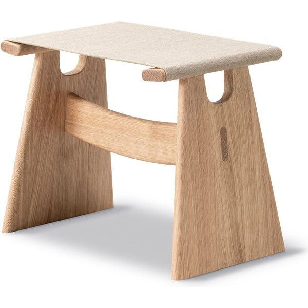 Photo of Seto Stool Sh: 43 cm - Nature Canvas/eg Lys Olie