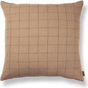 Brown Cotton Cushion Cover - Pudebetræk
