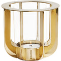 Jazz Candle Holder - Brass - Candlesticks & Candle Holders - Anki Gneib - Gold
