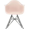 Eames Plastic Armchair Dar - 41 Pale Rose - Basic Dark Base - Matstolar - Charles & Ray Eames - Rosa - Metall/plast