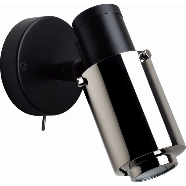 Photo of Biny Spot Led Mat Black/Nickel W/Switch