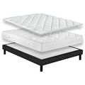 Thumbnail photo of Full Bed - Box Springs Mattress Overlay Mattress