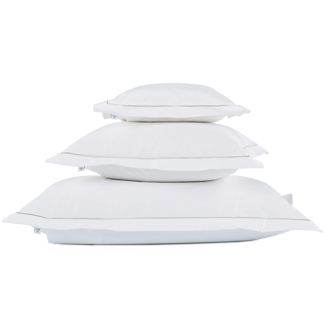 Photo of Nuvola Pillowcase, Sand, 50x90 - Pillowcase - Beige