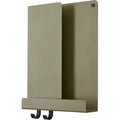 Thumbnail photo of Folded Shelves Xs, Olive - Wall shelves - Johan van Hengel - Black - Metal