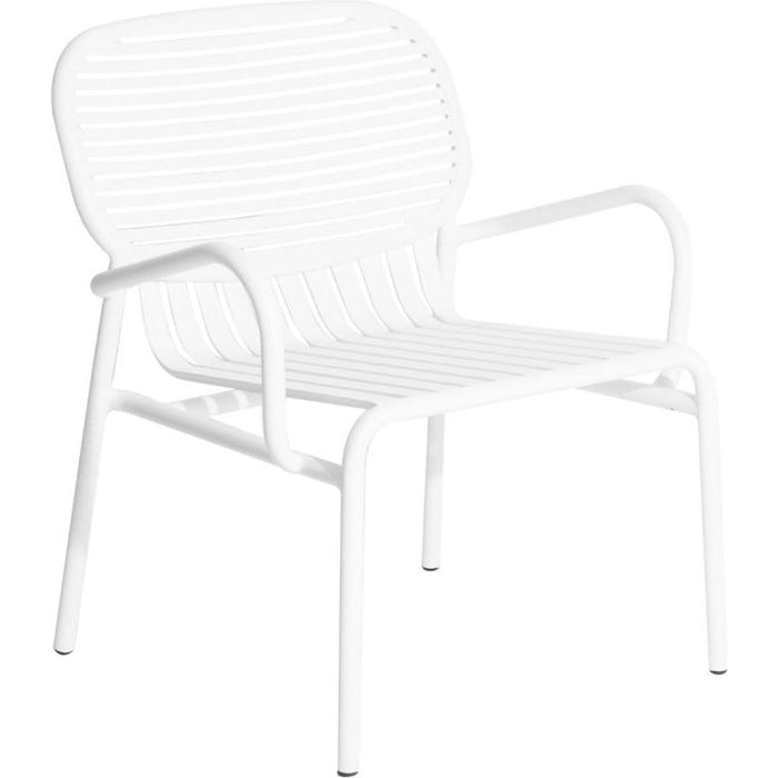 Photo of Week-end, Armchair, White - Loungestolar - Studio Brichet-ziegler - Vit - Metall
