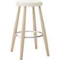 CH58 Bar Stool - White Oiled Oak