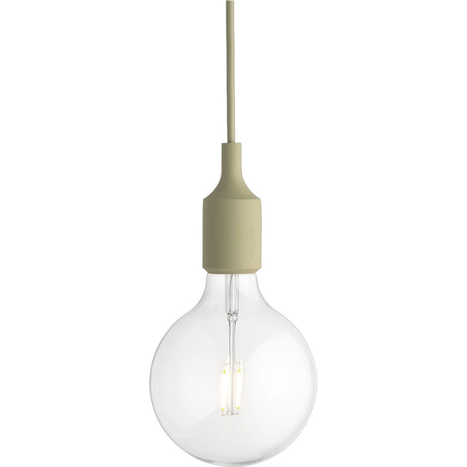 Photo of E27 Pendant Lamp - Beige-green - Pendant Lamps