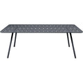 Thumbnail photo of Luxembourg Table 207 X 100 - Anthracite - Dining Table Outdoor - Metal