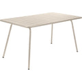 Thumbnail photo of Luxembourg Table 143 X 80 Cm, Nutmeg - Matbord Utomhus - Frédéric Sofia - Beige - Metall