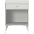 Thumbnail photo of Dream Nightstand - Nordic / Snow Legs - Bedside Table - Grey - Mdf/metal
