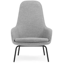 Era Lounge Chair High Steel