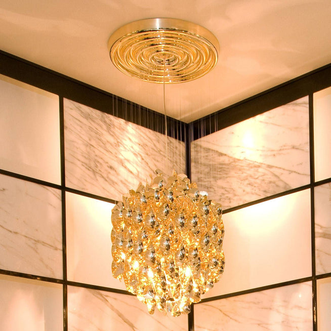Photo of Spiral Sp01 Pendant Gold - Pendellampor - Verner Panton - Guld