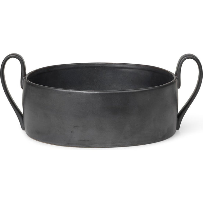 Photo of Flow Centrepiece - Serveringsskål - Black - W32,5 X H12,5 X D25 Cm