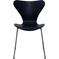 Thumbnail photo of 3107 Seven, coloured box, Venetian Red, Underframe Brown Bronze - Dining chairs - Arne Jacobsen - Red - Metal/wood