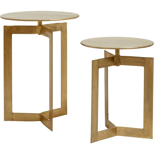 Photo of Nyasa Side Table Gold - Set of 2 Pieces