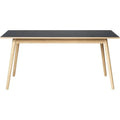 Thumbnail photo of C35b Dining Table 82x160 Cm Dark Grey-oak Nature Lacquered