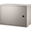 Thumbnail photo of String cabinet with door 58 x 30 x 42 cm, 1-p, beige - Storage cabinet - beige - mdf