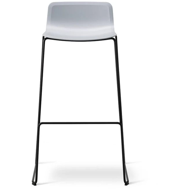 Photo of Pato Sledge Stool 4310 By Welling/ludvik - Barstol - Stone - W49,5 X D46,5 X H83,5 X Sh67 Cm