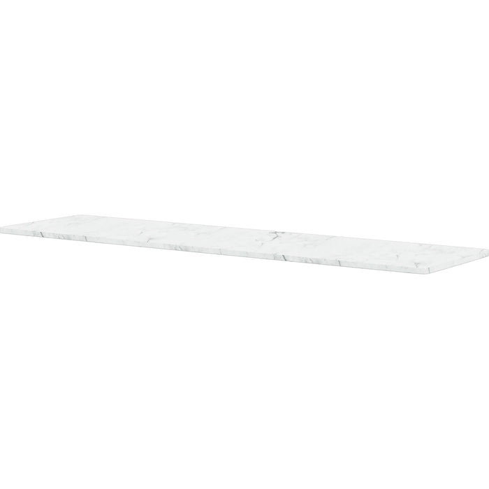 Photo of Panton Wire Top Panel, D 18,8 - White Marble - Hyllsystem - Verner Panton - Vit - Sten