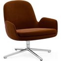 Era Lounge Chair Low Swivel Alu