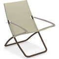 Snooze Deck Chair Indian Brown 300/45 - Solstolar & Solsängar - Metal