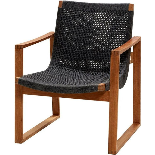 Photo of Choice Stol - Udendørs - Spisebordsstol - Frame: Black, Stainless Steel Base 4 Legs / Seat: Black - W59 X D53 X H42 Cm