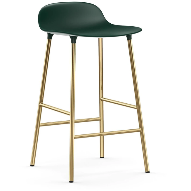 Photo of Form Bar Stool 65 Cm Brass