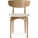 Herman Dining Chair - Wooden Frame - Spisebordsstol - Upholstery Seat