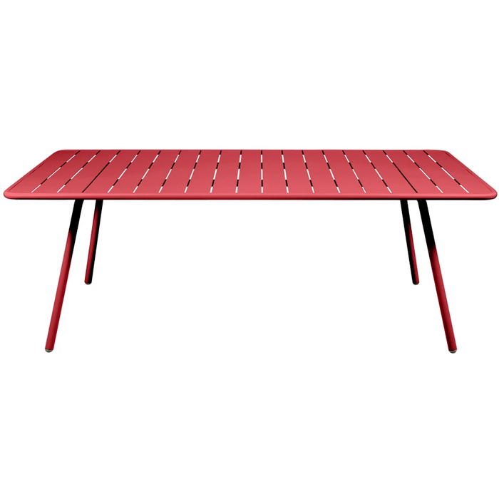 Photo of Luxembourg Table 207x100 Cm Poppy 67 - Matbord Utomhus - Frédéric Sofia - Röd - Metall