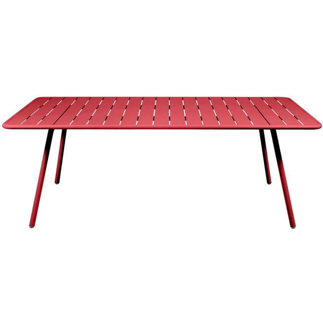 Photo of Luxembourg Table 207x100 Cm Poppy 67 - Matbord Utomhus - Frédéric Sofia - Röd - Metall