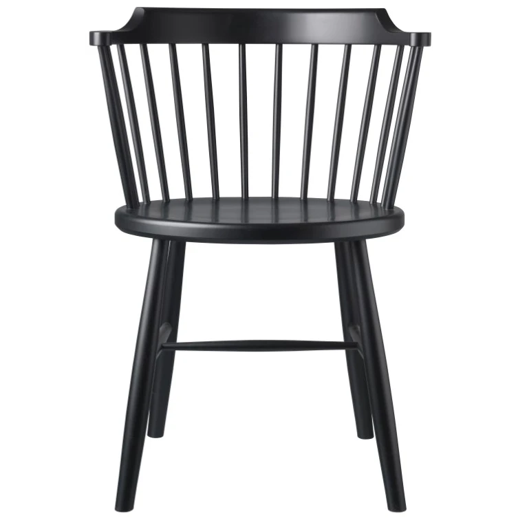 J18 Chair Beech Black Painted