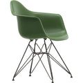 Eames Plastic Armchair Dar - 48 Forest - Basic Dark Base - Matstolar - Charles & Ray Eames - Grön - Metall/plast