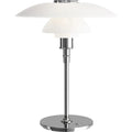 Thumbnail photo of Ph 4½-3½ Glas Bordlampe Krom