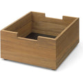 Thumbnail photo of Cutter Low Teak - Small Storage - Niels Hvass - Wood-coloured